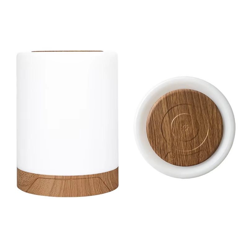 Smart LED Night Light, Portable Touch Control Table Lamp, USB Rechargeable RGB Changing Room Decor for Kids Bedroom Camping Deco