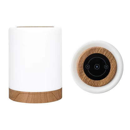 Smart LED Night Light, Portable Touch Control Table Lamp, USB Rechargeable RGB Changing Room Decor for Kids Bedroom Camping Deco