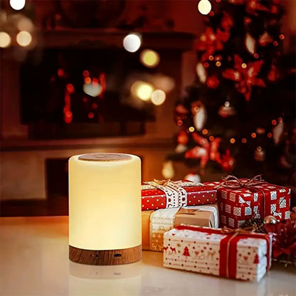 Smart LED Night Light, Portable Touch Control Table Lamp, USB Rechargeable RGB Changing Room Decor for Kids Bedroom Camping Deco