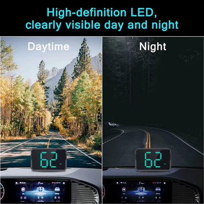 Universal Head up Display GPS HUD Digital Speedometer for All Car Truck Plug and Play Auto Part